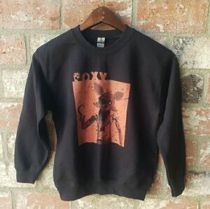 Graphic Crewneck Sweatshirt NWOT Five Nights at Freddy's Foxy Youth Small